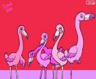 Julieta Vitali'nın flamingolar